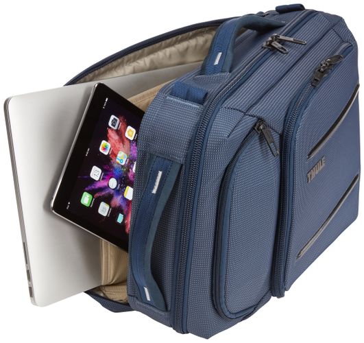 Рюкзак-Наплечная сумка Thule Crossover 2 Convertible Laptop Bag 15.6" (Dress Blue) 670:500 - Фото 5