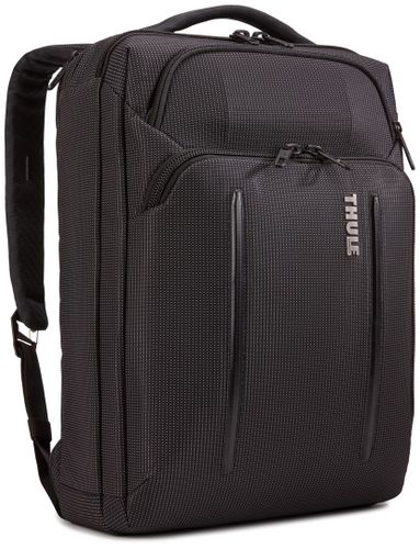 Рюкзак-Наплічна сумка Thule Crossover 2 Convertible Laptop Bag 15.6" (Black) 670:500 - Фото