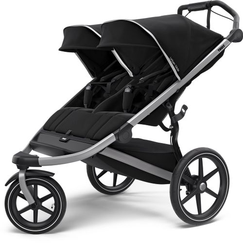 Baby stroller with bassinet Thule Urban Glide2 Double (Black) 670:500 - Фото 2