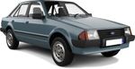  5-doors Liftback from 1980 to 1986 rain gutters