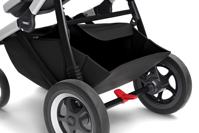 Детская коляска с люлькой Thule Sleek (Energy Red) 670:500 - Фото 10