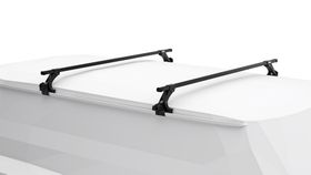 Rain gutters roof rack (15cm) Thule Squarebar Evo (1.18 m)