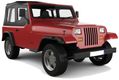 YJ 3-doors SUV from 1987 to 1995 naked roof
