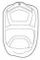 Crotch pad (Chartreuse) 40105365 (Chariot Sport)