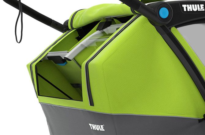 Дитяча коляска Thule Chariot Cab Double (Chartreuse) 10204003 670:500 - Фото 11