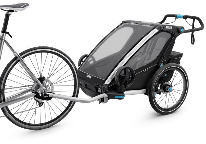 Дитяча коляска Thule Chariot Sport Double (Black) 10201012 670:500 - Фото 2