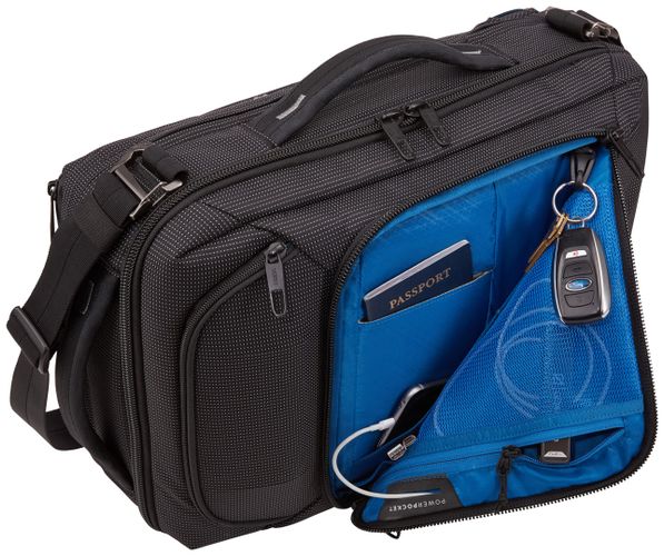 Рюкзак-Наплічна сумка Thule Crossover 2 Convertible Laptop Bag 15.6" (Black) 670:500 - Фото 6