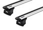 Flush rails roof rack Thule Wingbar Evo Rapid Silver for Peugeot 508 (mkII)(Wagon) 2018→