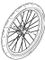 Wheel asssembly left 54784 (Courier)