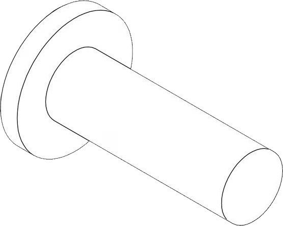 T-Bolt M6 Round Head 52832 (DockGrip, DockGlide) 670:500 - Фото