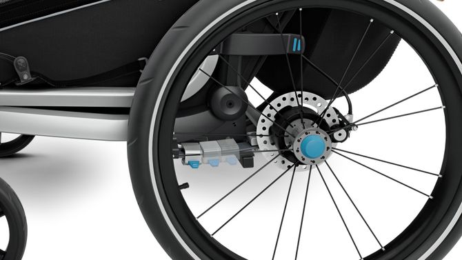 Bike trailer Thule Chariot Sport Single (Black) 10201011 670:500 - Фото 10