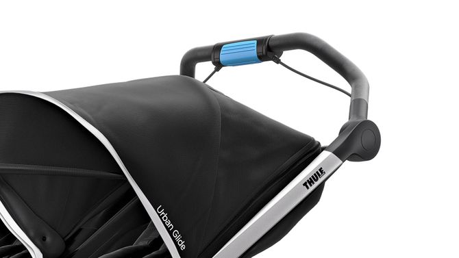Baby stroller with bassinet Thule Urban Glide Double 2 (Jet Black) 670:500 - Фото 10