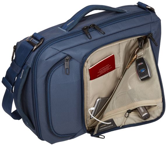 Рюкзак-Наплечная сумка Thule Crossover 2 Convertible Laptop Bag 15.6" (Dress Blue) 670:500 - Фото 6