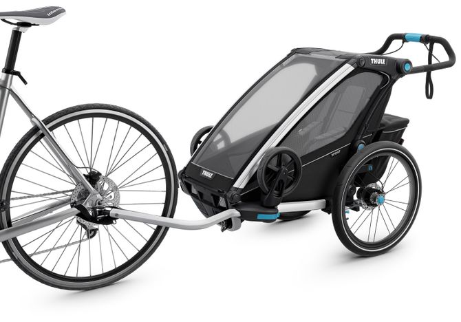 Bike trailer Thule Chariot Sport Single (Black) 10201011 670:500 - Фото 2