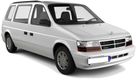  5-doors MPV from 1991 to 1995 rain gutters