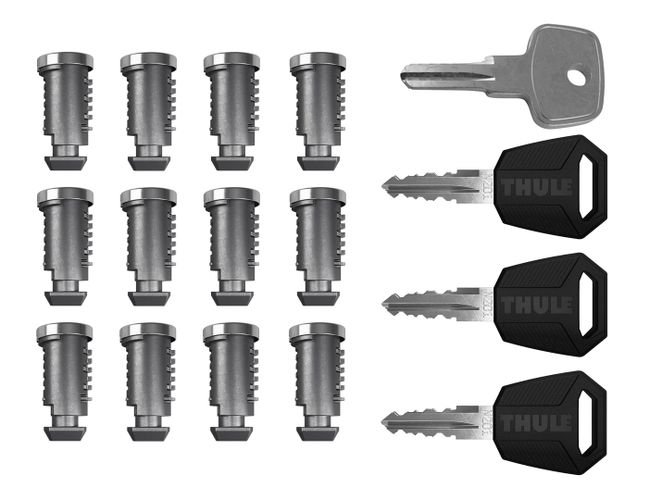Set of locks (12 pcs) Thule One-Key System 451200 670:500 - Фото