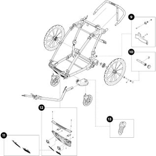 Дитяча коляска Thule Chariot Lite 1 (Agave)