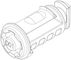 Plastic lock cylinder №001 50285 (EuroRide)