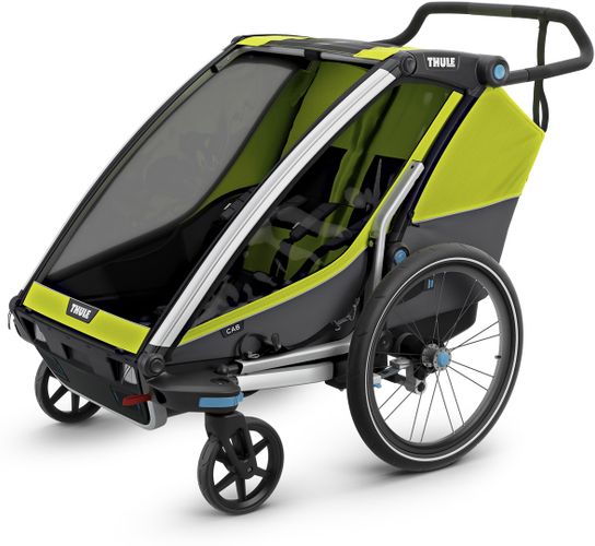 Дитяча коляска Thule Chariot Cab 2 (Chartreuse) 670:500 - Фото 3