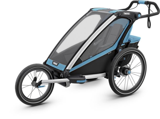 Детская коляска Thule Chariot Sport Single (Blue-Black) 670:500 - Фото 6
