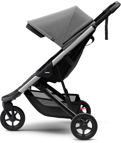 Дитяча коляска Thule Spring (Aluminium / Grey Melange) 670:500 - Фото 2