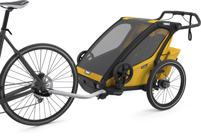 Дитяча коляска Thule Chariot Sport Double (Spectra Yellow) 670:500 - Фото 2