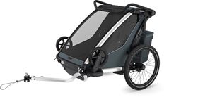 Дитяча коляска Thule Chariot Cross 2 Double (Dark Slate) 10201035