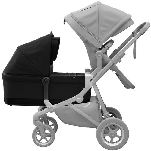 Люлька Thule Sleek Bassinet (Black on Black) 11000108 670:500 - Фото 3