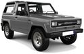  3-doors SUV from 1980 to 1990 rain gutters