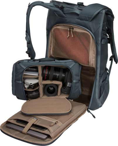Рюкзак Thule Covert DSLR Rolltop Backpack 32L (Dark Slate) 670:500 - Фото 7