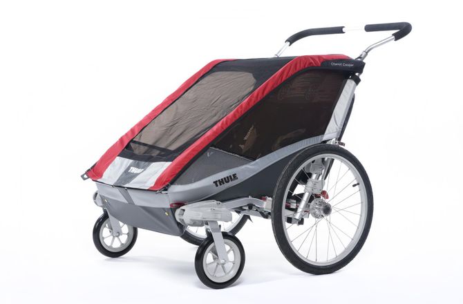 Детская коляска Thule Chariot Cougar 2 (Red) 670:500 - Фото 2