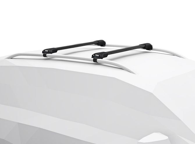 Багажник на рейлинги Thule Wingbar Edge Black (0.95м) 670:500 - Фото 2