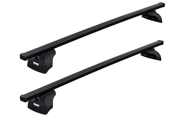 Flush rails roof rack Thule Squarebar Evo Rapid for Lexus UX (mkI) 2019→ 670:500 - Фото 2