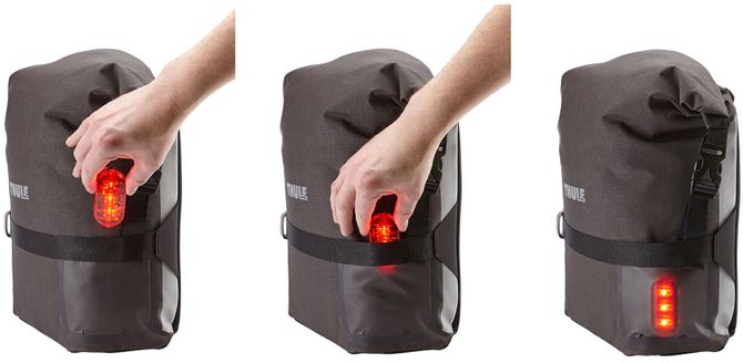 Bike bag Thule Pack & Pedal Small Adventure Touring Pannier (Black) 100006 670:500 - Фото 8