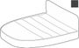 Накидка люльки (Shadow Grey) 54030 (Sleek Bassinet)