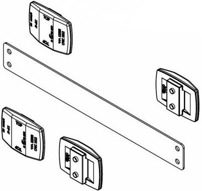 Reflector set 40105312 (Chariot Cross, Chariot Sport, Chariot Lite 2) 670:500 - Фото