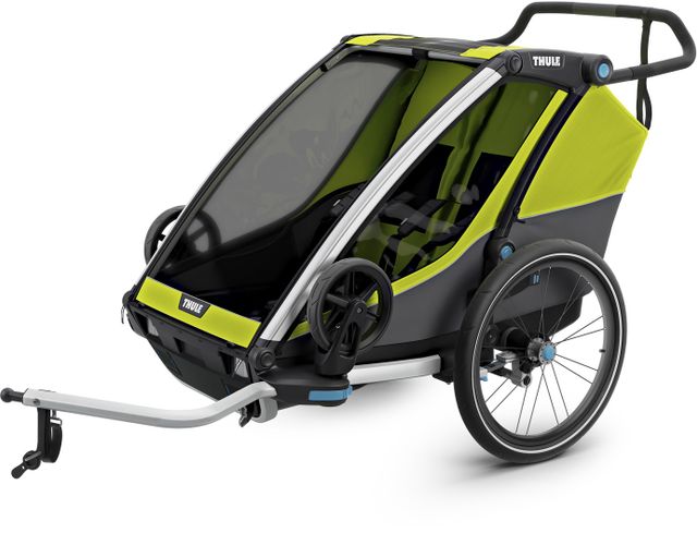 Дитяча коляска Thule Chariot Cab Double (Chartreuse) 10204003 670:500 - Фото