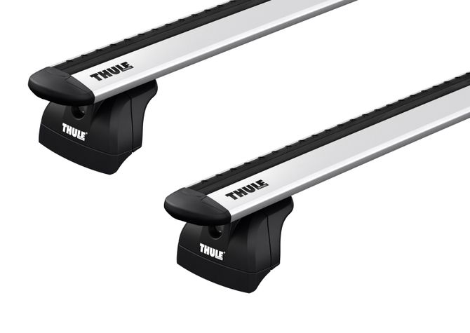 Flush rails roof rack Thule Wingbar Evo Rapid for Opel Vectra