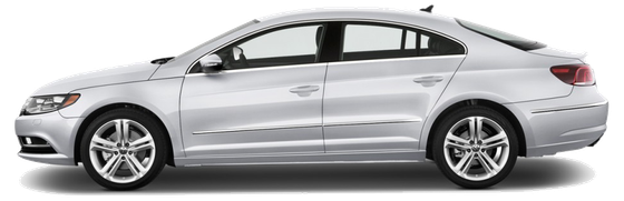  4-дверный Купе с 2012 по 2017 гладкая крыша