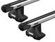 Naked roof rack Thule Slidebar Evo for Ford Ranger (mkIII)(T6)(double cab); Mazda BT-50 (mkII)(double cab) 2011→