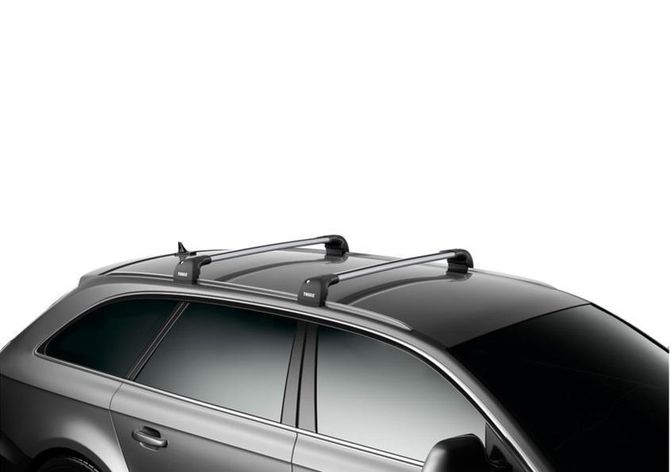 Flush rails roof rack Thule Wingbar Edge for Audi A6/S6/RS6 (mkV-mkVI)(C6; C7)(wagon) 2004-2018 670:500 - Фото 2