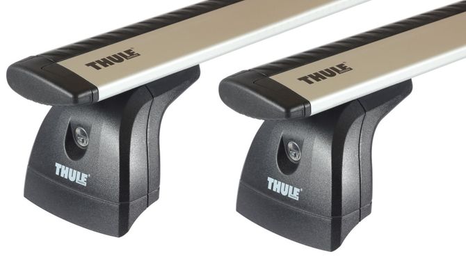 Fix point roof rack Thule Wingbar for Renault Clio (mkIII)(hatchback) 2005-2014 670:500 - Фото