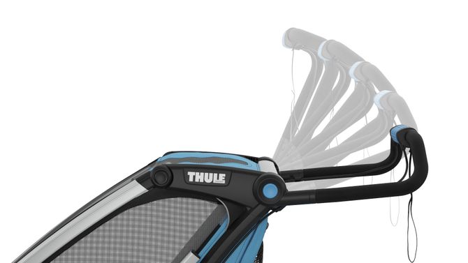 Bike trailer Thule Chariot Sport Single (Blue-Black) 10201001 670:500 - Фото 13