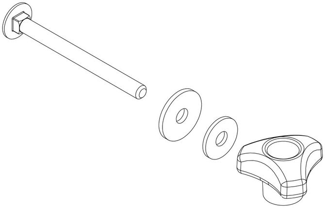 Wing Knob with fasteners 54298 (WanderWay) 670:500 - Фото