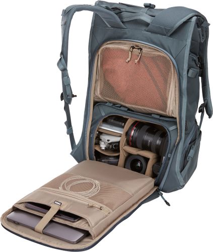 Рюкзак Thule Covert DSLR Rolltop Backpack 32L (Dark Slate) 670:500 - Фото 6