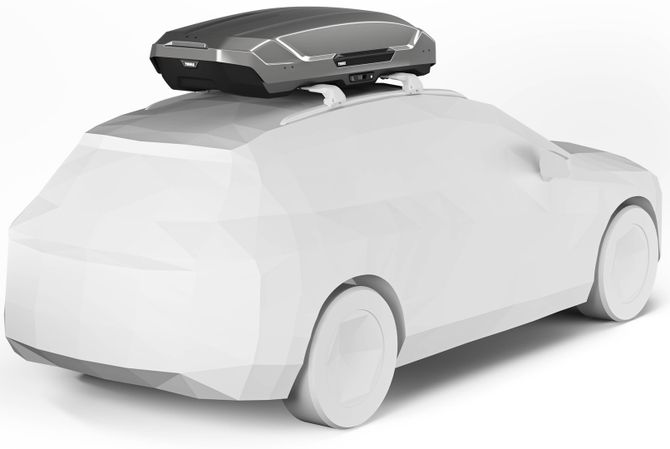 Roof box Thule Motion 3 L Titan 639701 670:500 - Фото 4