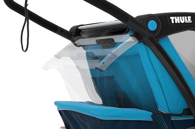 Bike trailer Thule Chariot Cross Single (Blue-Poseidon) 10202001 670:500 - Фото 10