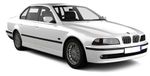 E39  4-doors Sedan from 1996 to 2003 fixed points