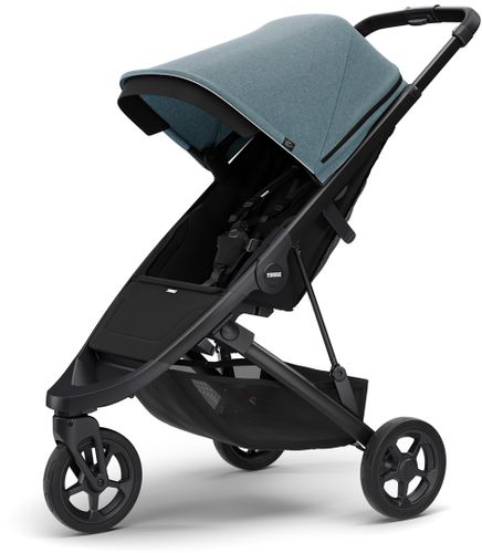 Дитяча коляска Thule Spring (Black / Teal Melange) 670:500 - Фото