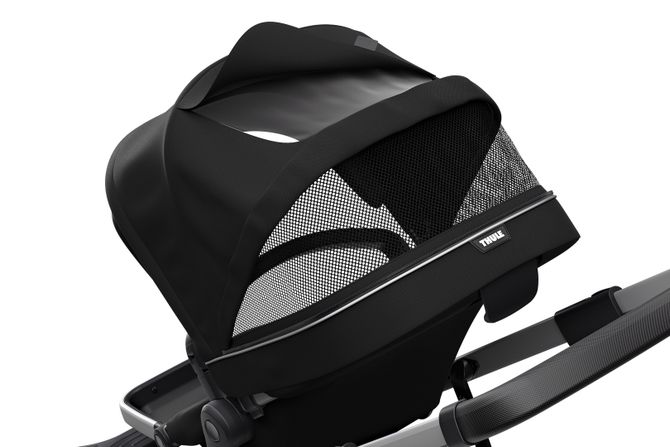Stroller with bassinet Thule Sleek (Midnight Black) 670:500 - Фото 6